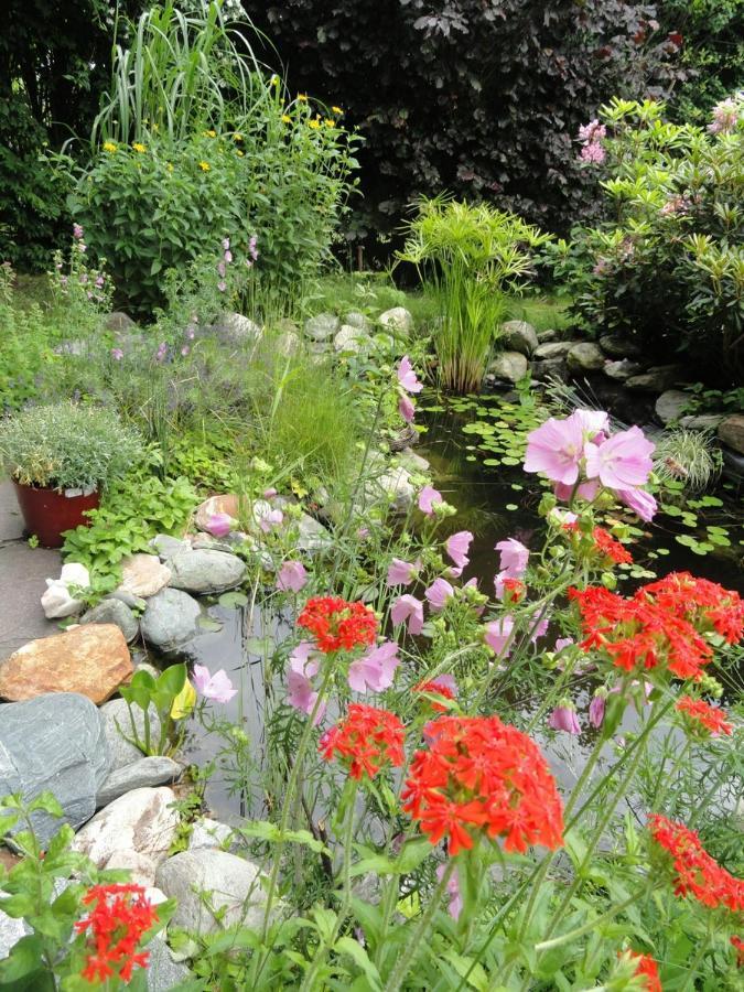 Hunde und Kinder sind in der Gartenwohnung Gretl mit Biotop in Seenähe herzlich willkommen Seeboden am Millstätter See Exterior foto